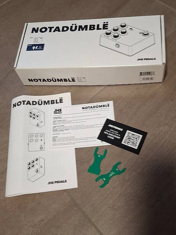 JHS Strumenti musicali: JHS NOTADÜMBLË Pedal Verzerrer – Usato da Gränichen venduto da Chmei 1