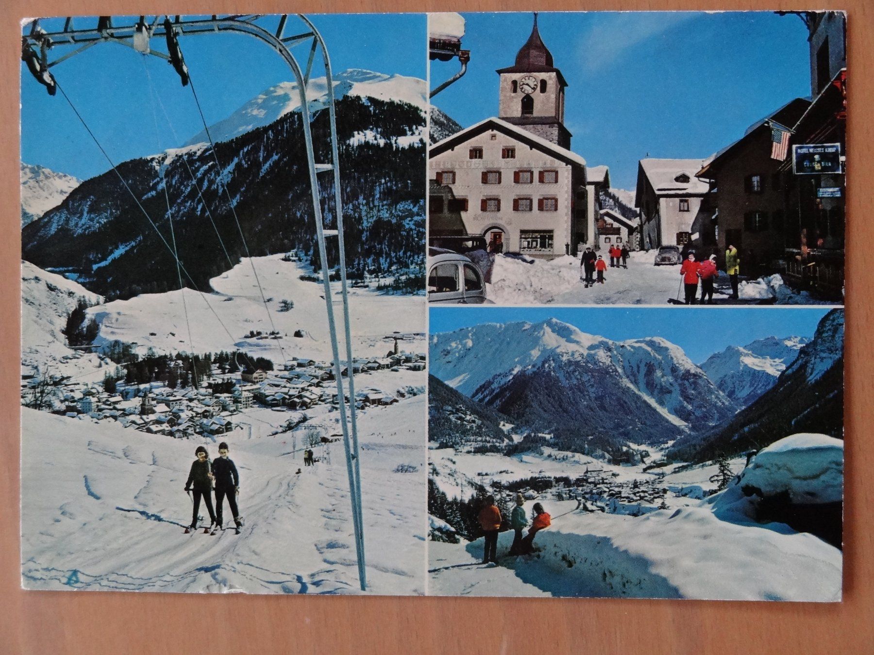 Cartoline postali: Bergün - GR - timbrée Pro Juventute - 1972 – Usato da St Léonard venduto da Riglin