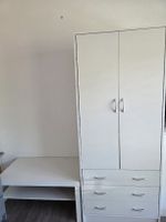 White Storage Unit with Drawers - Modern!