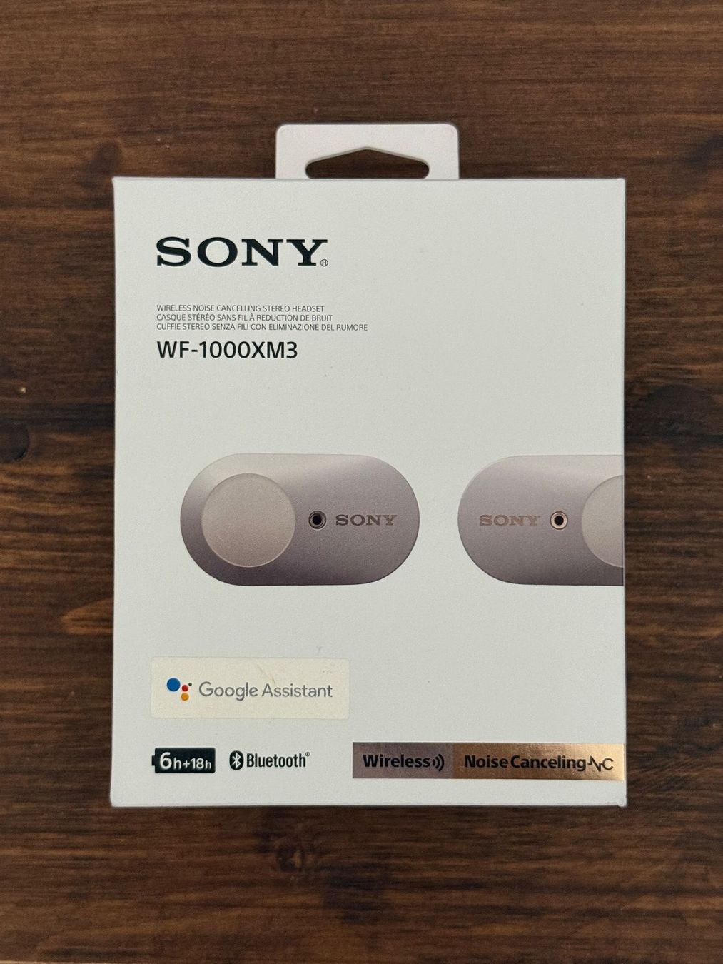 Sony Kopfhörer: SONY WF-1000XM3 Argent – Gebraucht aus Genève von rosebud635