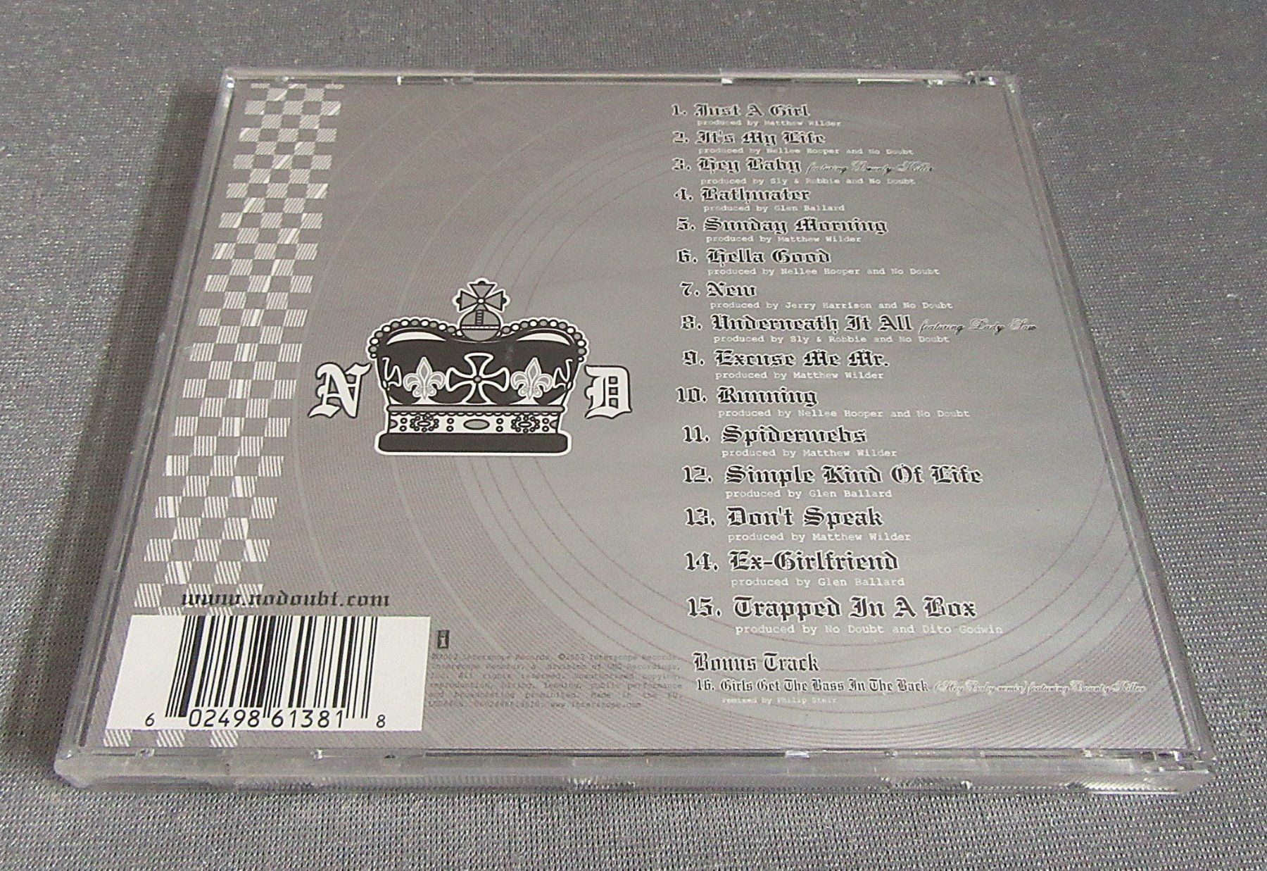 CDs: CD - No Doubt - The Singles 1992-2003 – D'occasion à Auenstein par Padabimbim 1