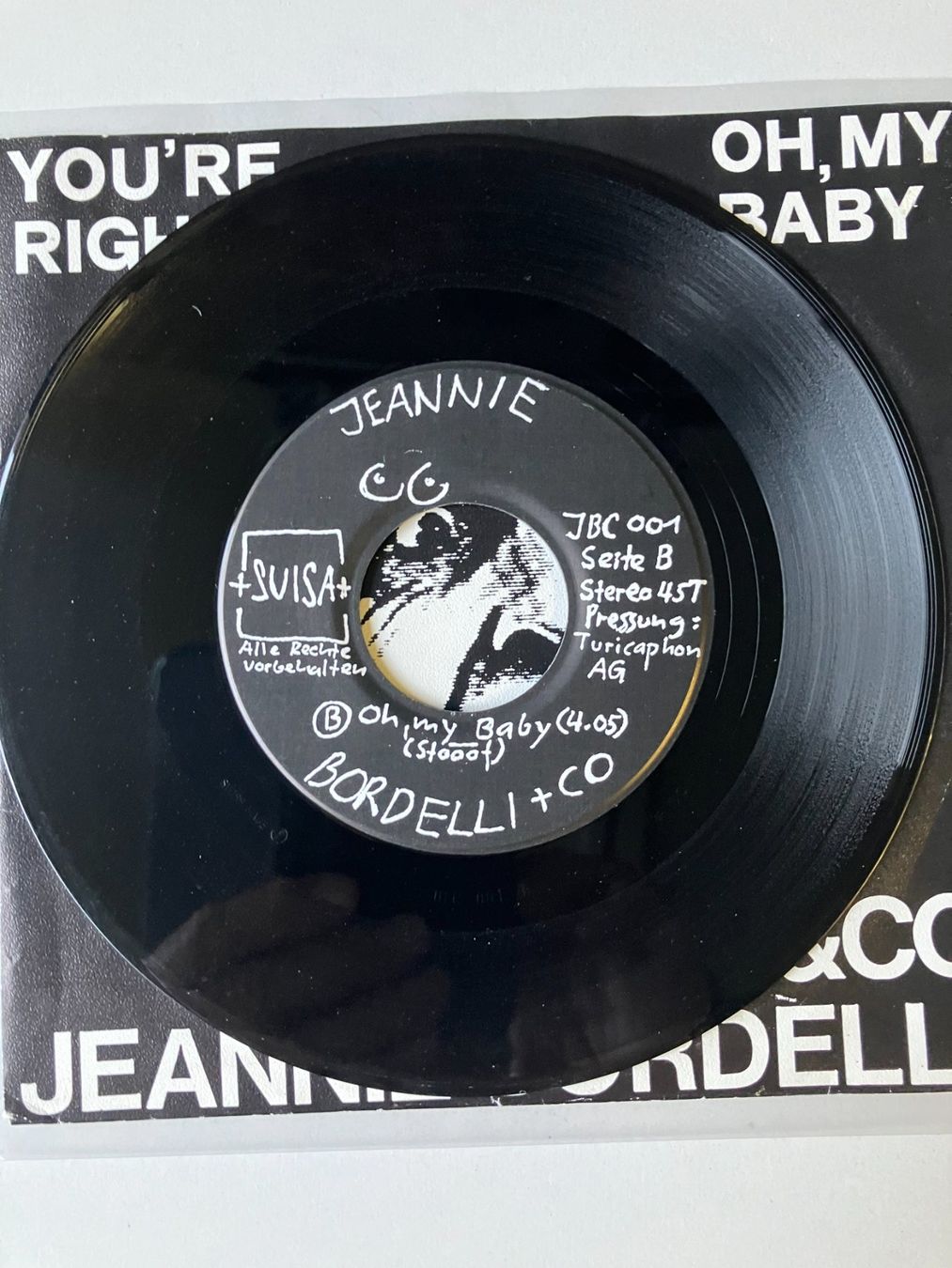 Dischi in vinile: Jeannie Bordelli & Co – Usato da Aarwangen venduto da Jukebox3 8