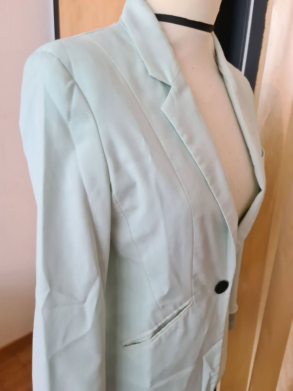 Bershka Giacche: Blazer turquoise clair taille S – Usato da Genève venduto da Saleena 6