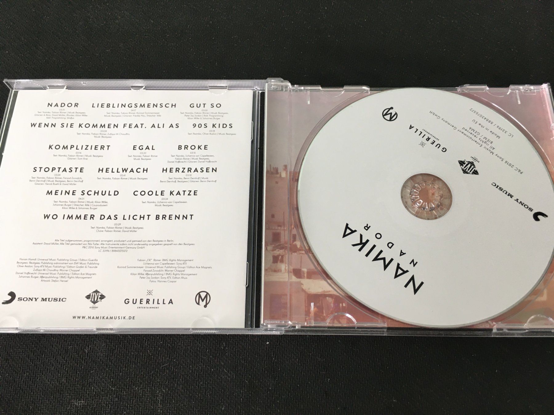 CD: Namika - Nador -CD- – Usato da St.Gallen venduto da MedienJoe 1