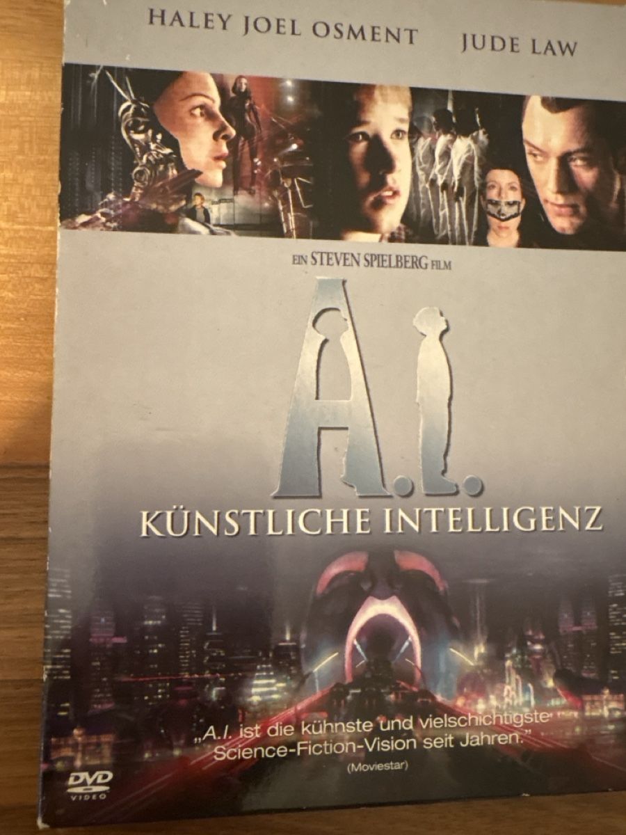 Tous les DVDs: DVD A.I. K.I. Kuenstliche Intelligenz Bonus Disc – D'occasion à st.gallen par Garagen_Verkauf