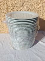 Pizzateller ; 31,5 cm Teller, Essteller,  38 Stk, Weiss