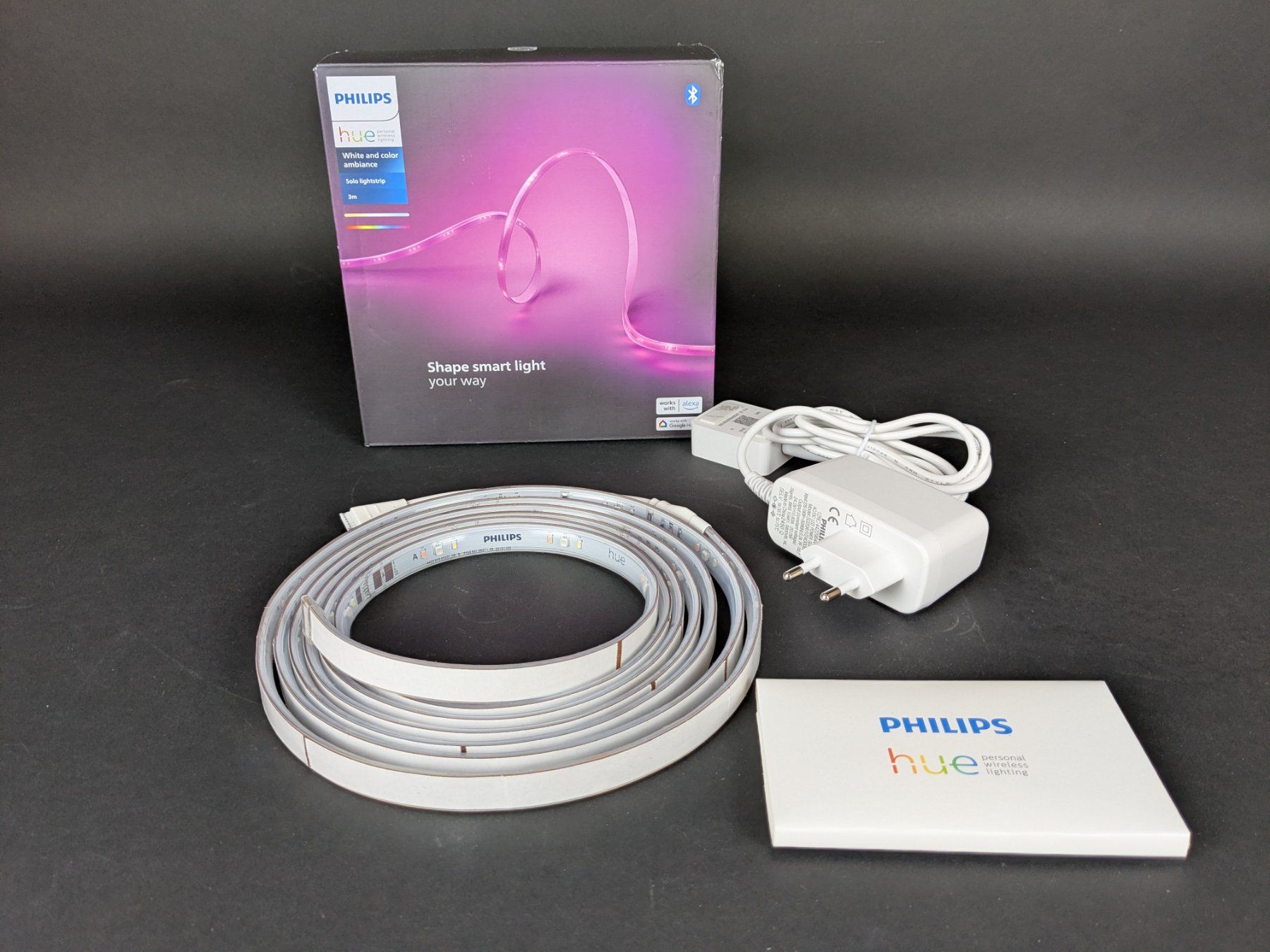 Philips Ghirlande e barre luminose: PHILIPS Hue Lightstrip Solo – Nuovo (secondo la descrizione) da Thun venduto da Restwert_Thun 1