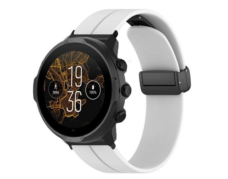 Armbänder & -reifen: Armband Bracelet Silikon Magnet für Suunto 9/7/D5/Spartan – Neu und originalverpackt aus Lausanne von WATCH-WORLD 2