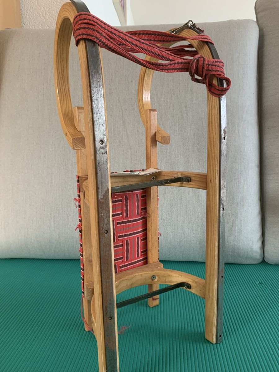 Schlitteln: Holzrodel Schlitten Rijo Pilot Top! – Gebraucht aus Zürich von Makubru 2