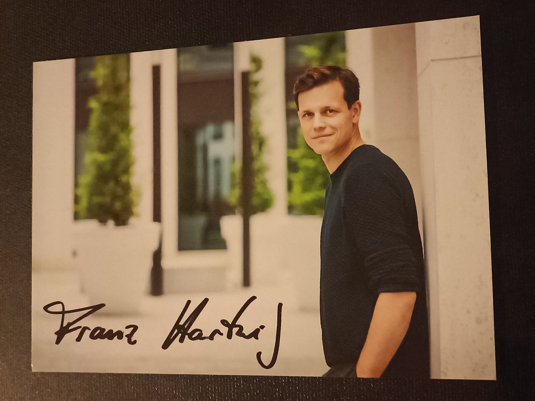 Autografi: Franz Hartwig -  handsignierte Autogrammkarte – Usato da Menziken venduto da Artographs