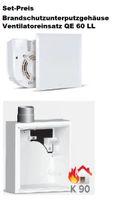 Einrohrventilator Vortice Set mit Brandschutzgehäuse