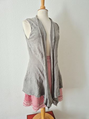 NILE WESTE CARDIGAN L 40 GILET LONGWESTE,  TOP ZU JEANS