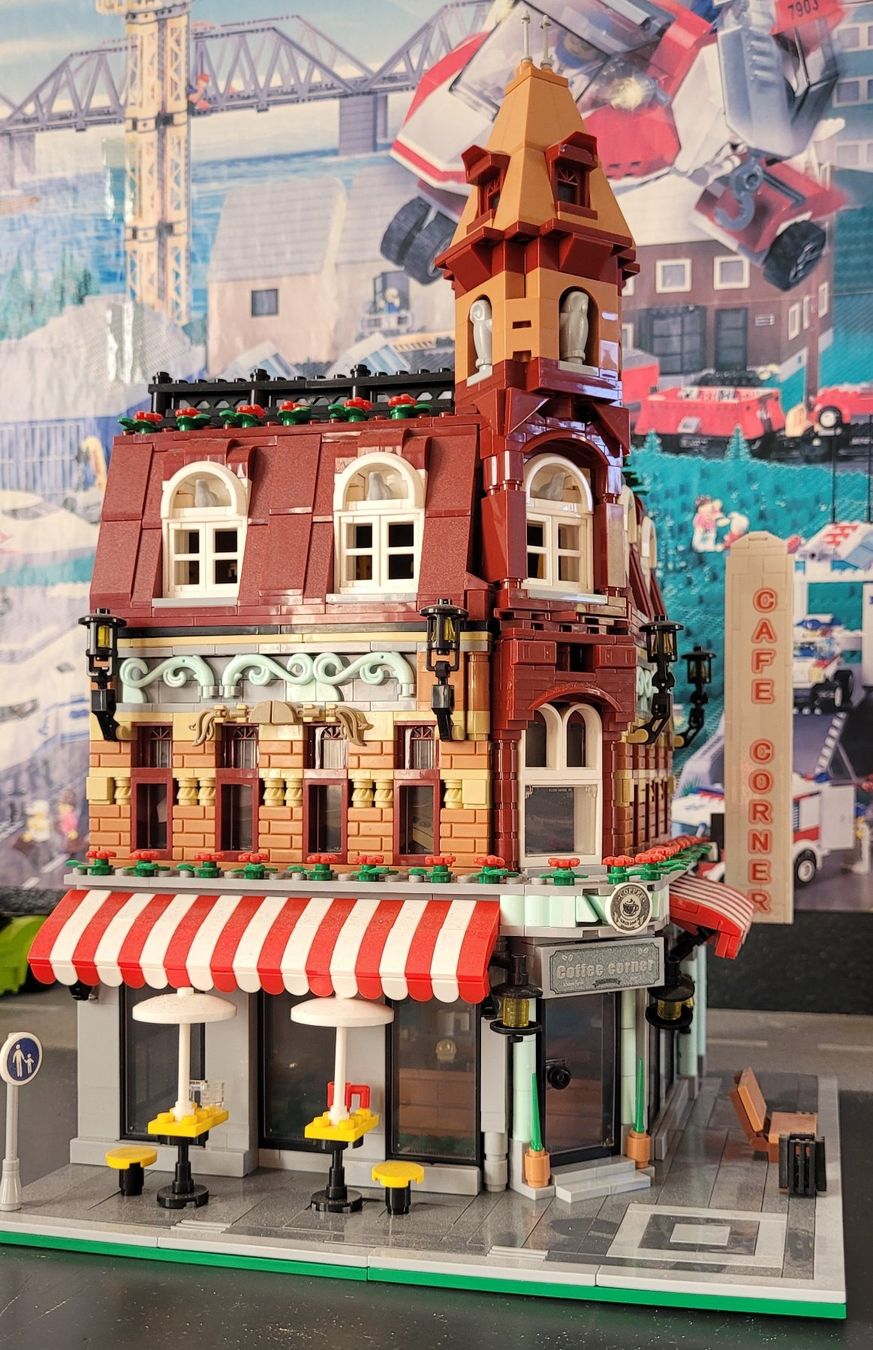 Kit di costruzioni: Europäisches Cafe (Miniblocks) – Usato da Etziken venduto da DAS__FRAGEZEICHEN 8