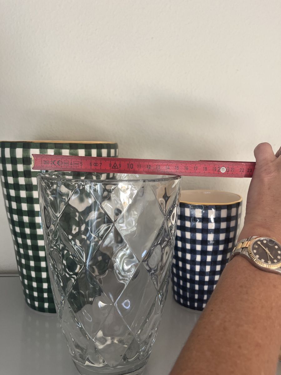 Vasi & Recipienti: Vase Glas geschliffen – Usato da Zürich venduto da Budulinek123 4