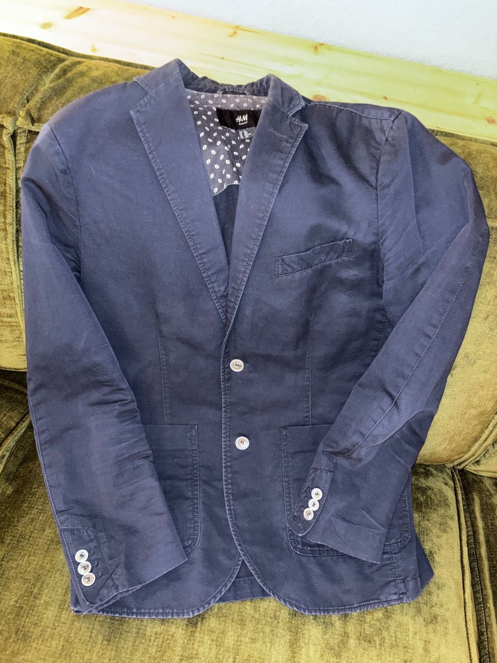 H&M Completi: Sommer Jacket, Grösse M, Marine dunkelblau – Usato da Herrliberg venduto da Tcardo 2