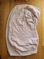 Migros Bio Baumwolle Leintuch rosa/lila