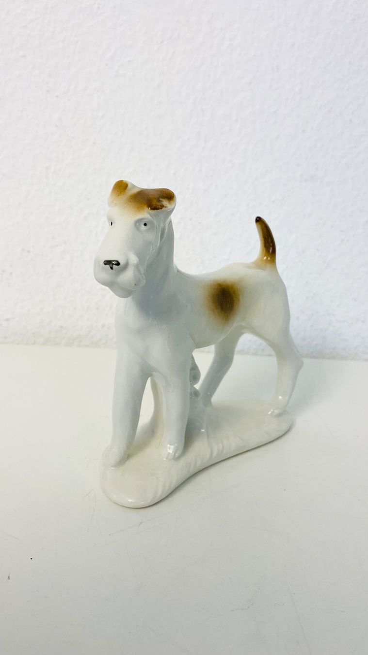 Statuette: Porzellanfigur Terrier GRÄFENTHAL DDR – Usato da Zürich venduto da Arche_Brockenhaus 3