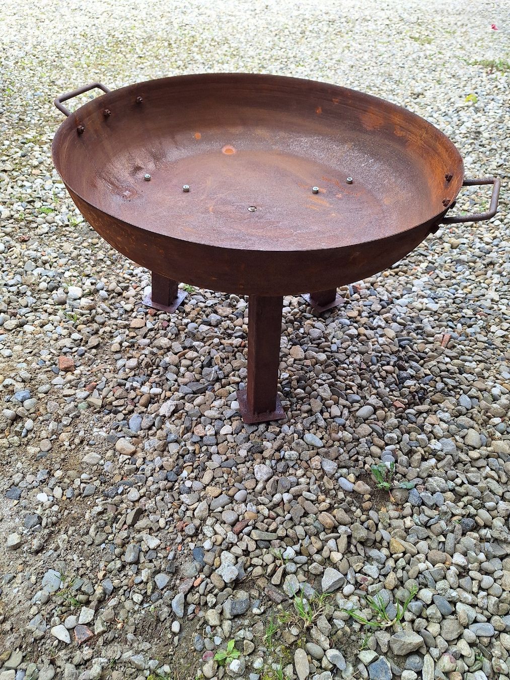Cheminée d'extérieur: Feuerschale Neu rost Optik Ambiente Garten Terrasse – Neuf avec emballage d'origine à Willisau par Abei 2