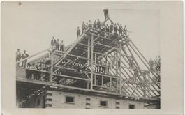 LANDWIRTSCHAFT/SCHEUNENBAU 1910