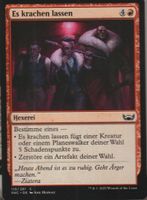 TCG Magic The Gathering  MTG DE SNC 119 Es krachen lassen