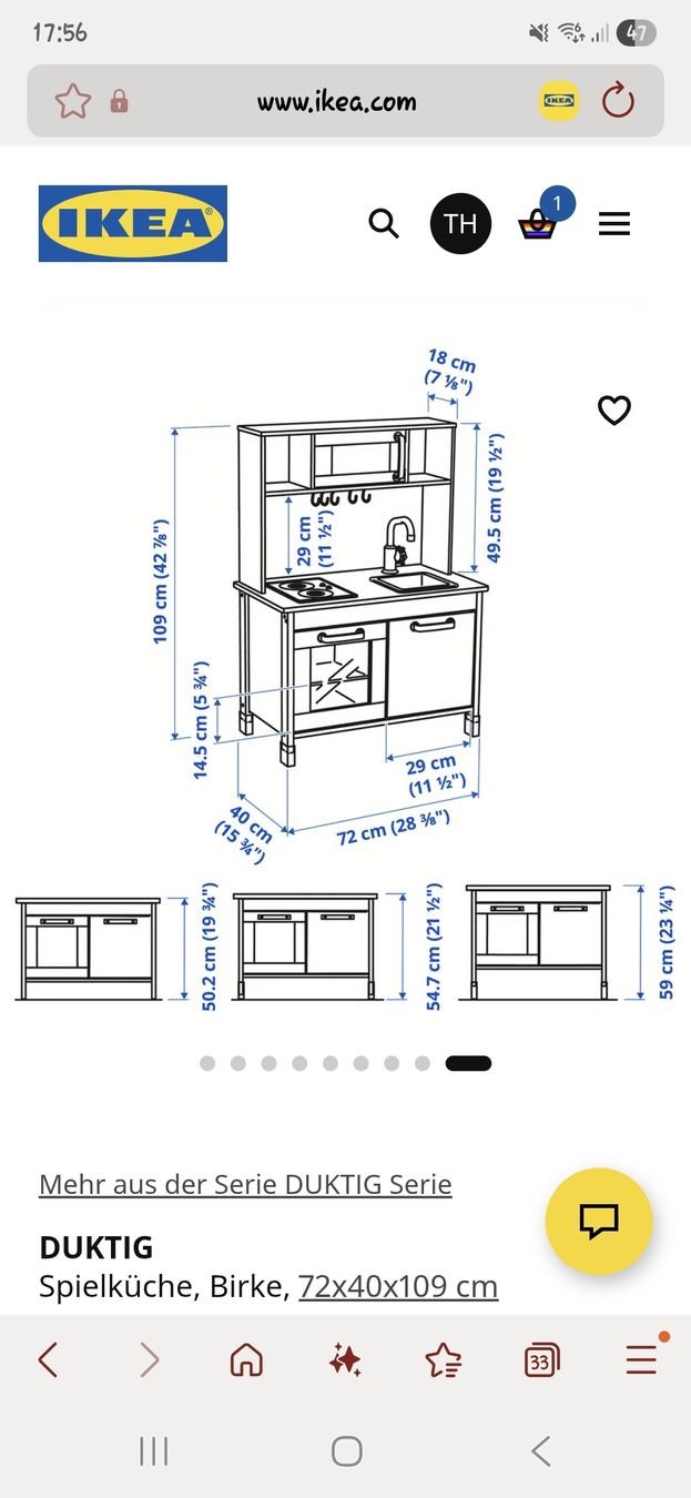 Ikea Giocattoli: Ikea Kinderküche und Zubehör – Usato da Richterswil venduto da Tatjanalisha 1