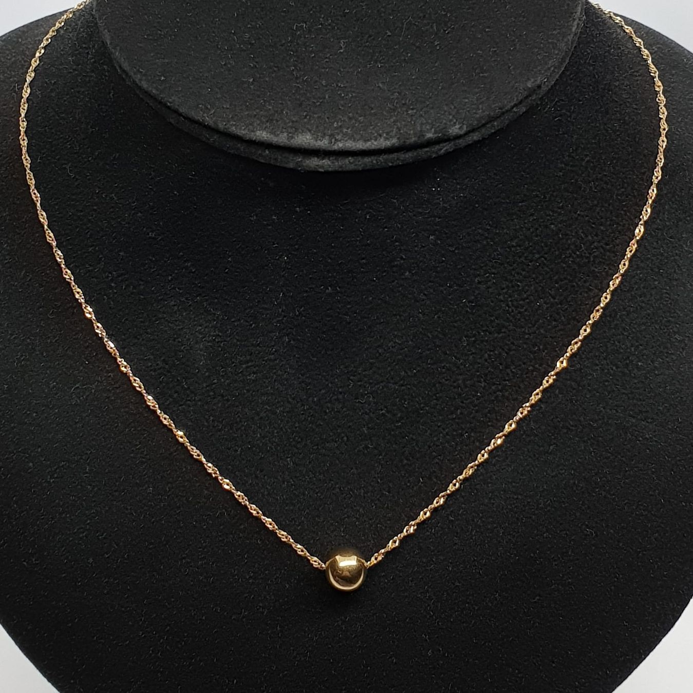 Ketten: Echt 18K Gold Collier – Gebraucht aus Luzern von Luzern-Goldhaus
