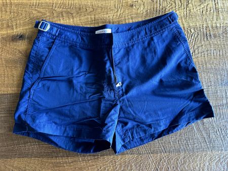 Orlebar Brown Damen „Bade“-Hose, Gr. 36, Dunkelblau