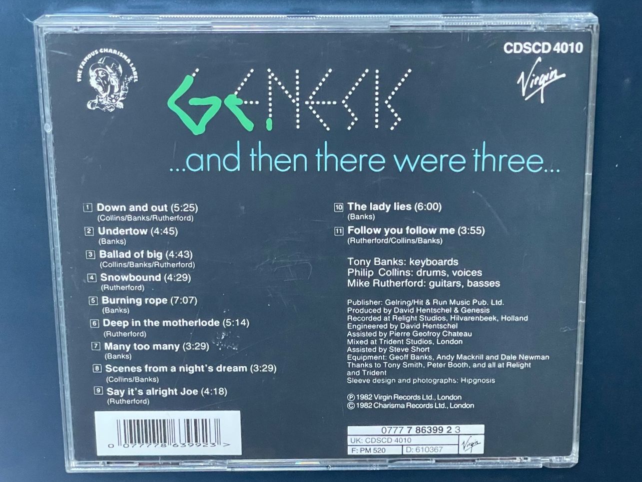 CDs: Genesis - and then there were three – D'occasion à Muri b. Bern par AdidasCollector 1
