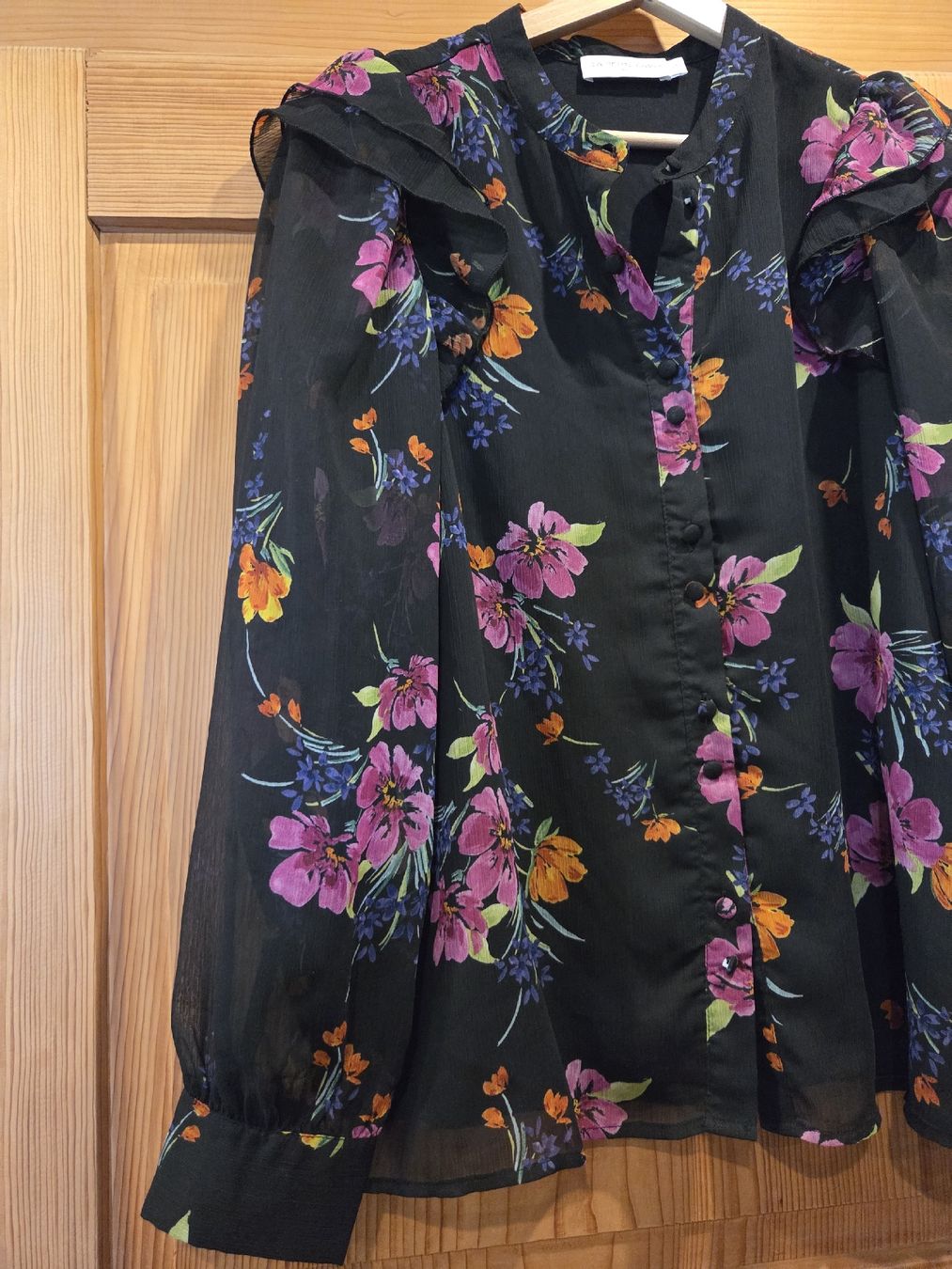 Camicette: La Petite Étoile Paris - Bluse mit Blumenmuster, Gr. 2 – Usato da Herbetswil venduto da ursjoel 2