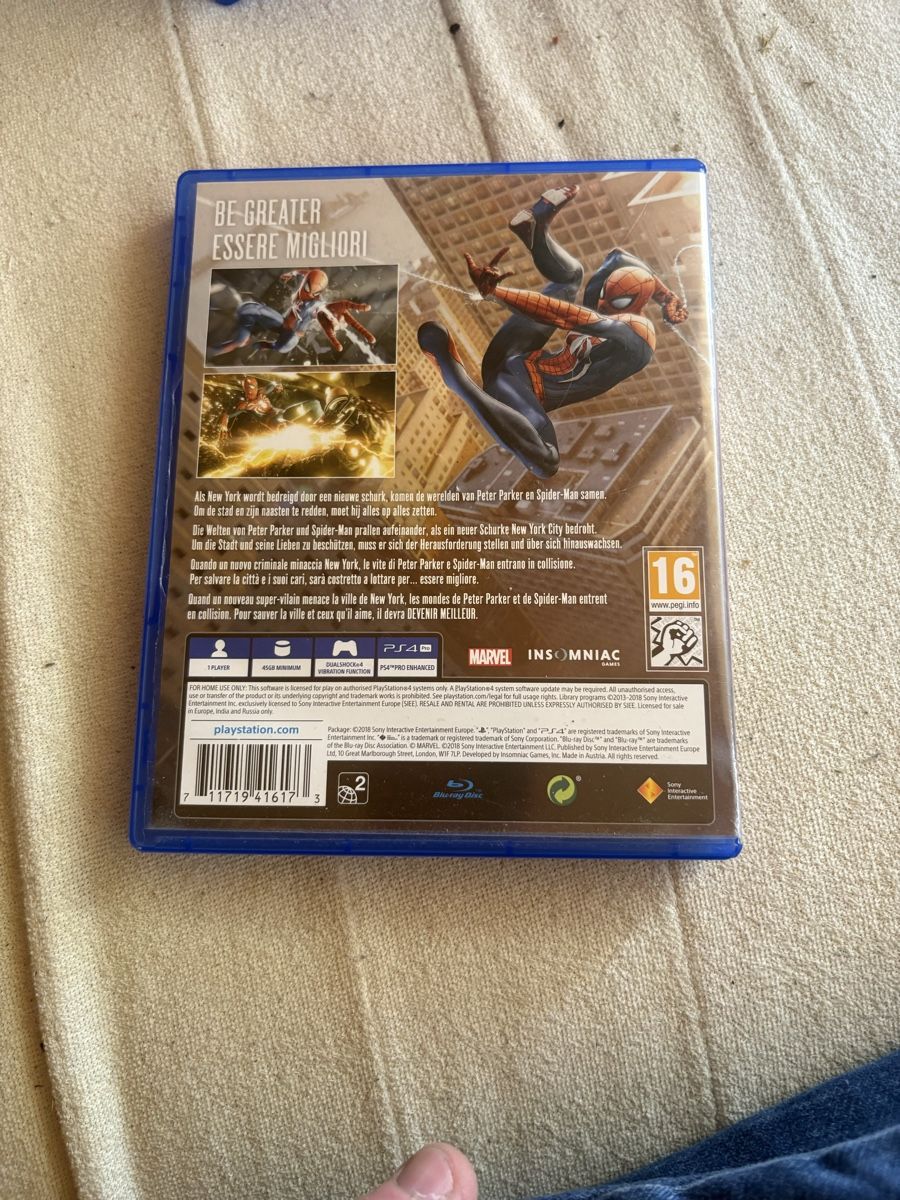 Sony Spiele: Marvel's Spider-Man PS4 Spiel gute Zustand – Neu (gemäss Beschreibung) aus aarwangen von mikemog 2