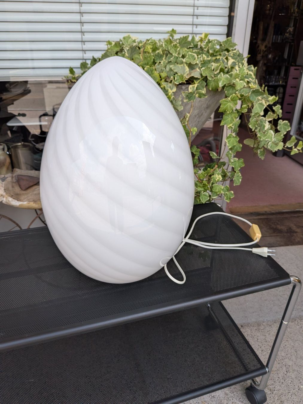 Murano Lampes: Murano Glas Eilampe Designklassiker Tischlampe – D'occasion à Emmen par Brockofsky