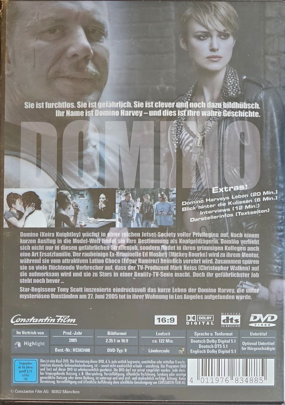 Tutti i DVDs: Domino - Live Fast Die Young – Usato da Wahlen b. Laufen venduto da Cg10 1