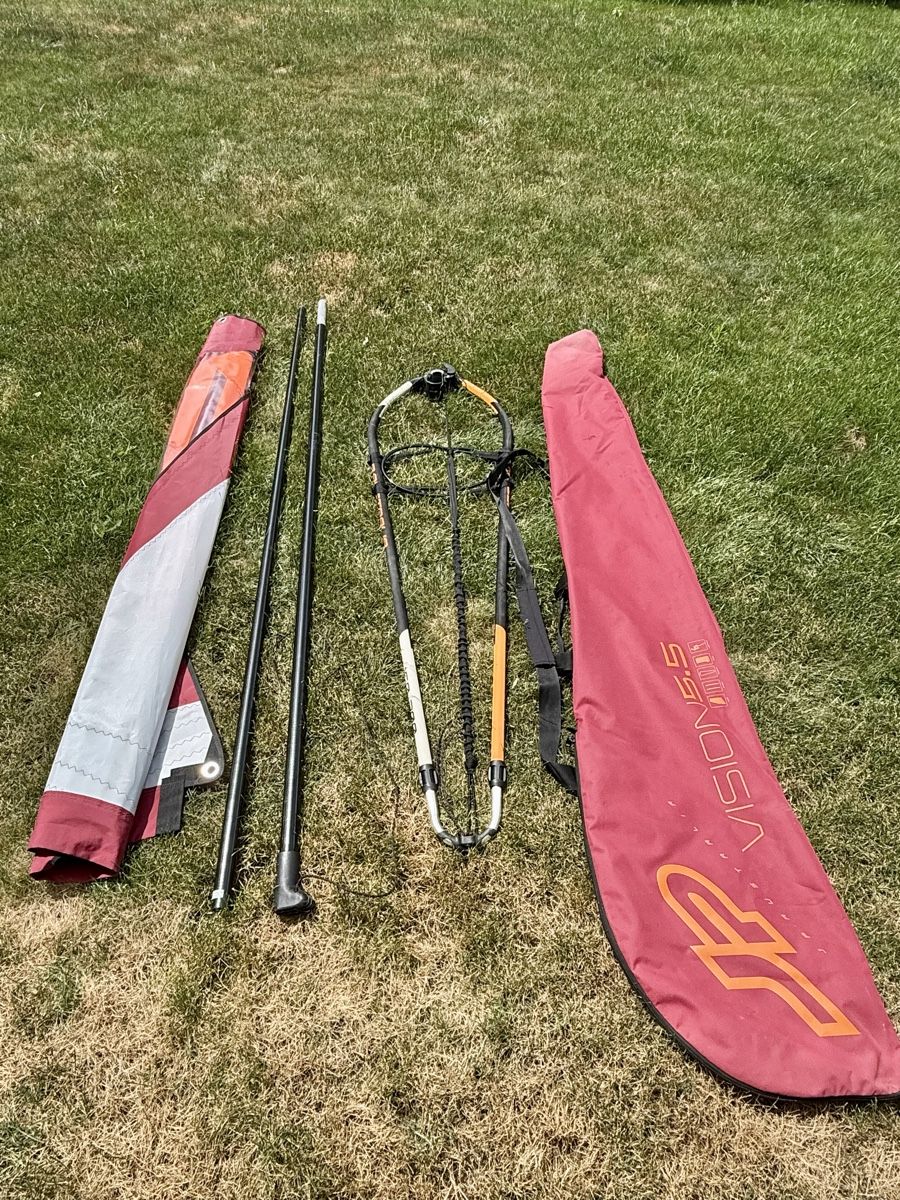 Surf: JP Vision 5.5 Windsurfsegel Set – Usato da Eglisau venduto da Mr_Dinero 1