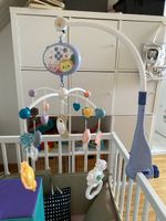 Baby Crib Rotating Rattle Teether Music Mobile Toy Projector