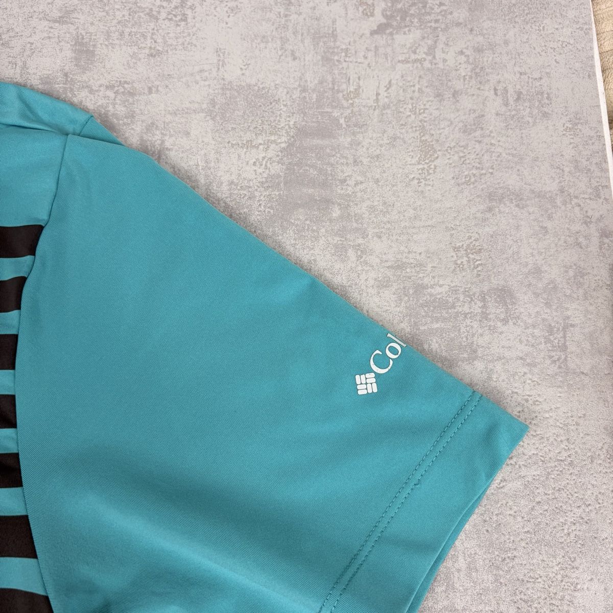 Magliette Polo: Polo Columbia Golf rayé bleu - taille M – Nuovo (secondo la descrizione) da Neuchâtel venduto da aliceguins 1