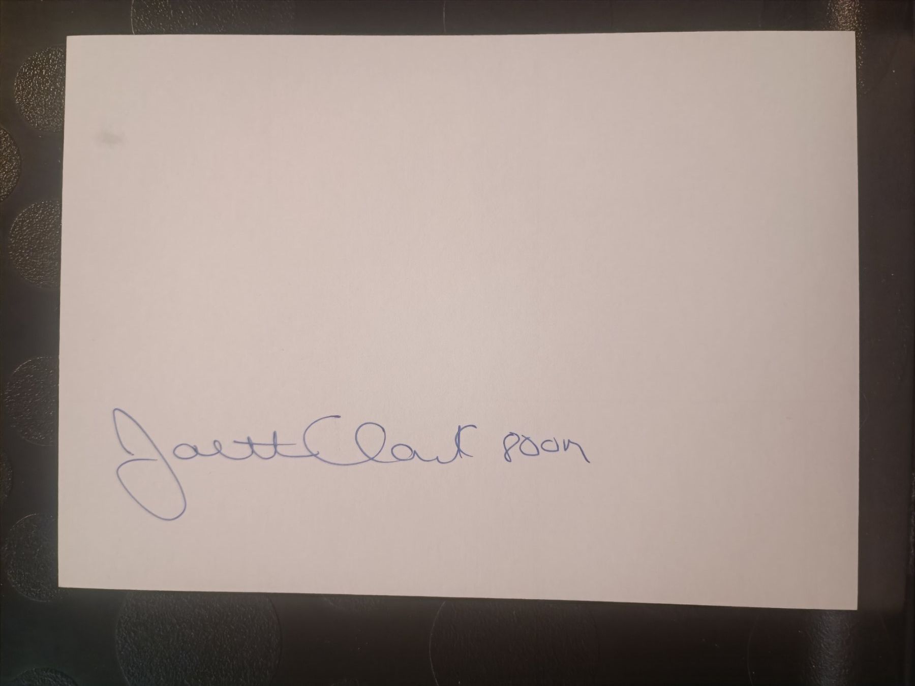 Autografi: Joetta Clark Diggs - US Leichtathletik - pers. gesammelt – Usato da Menziken venduto da Artographs