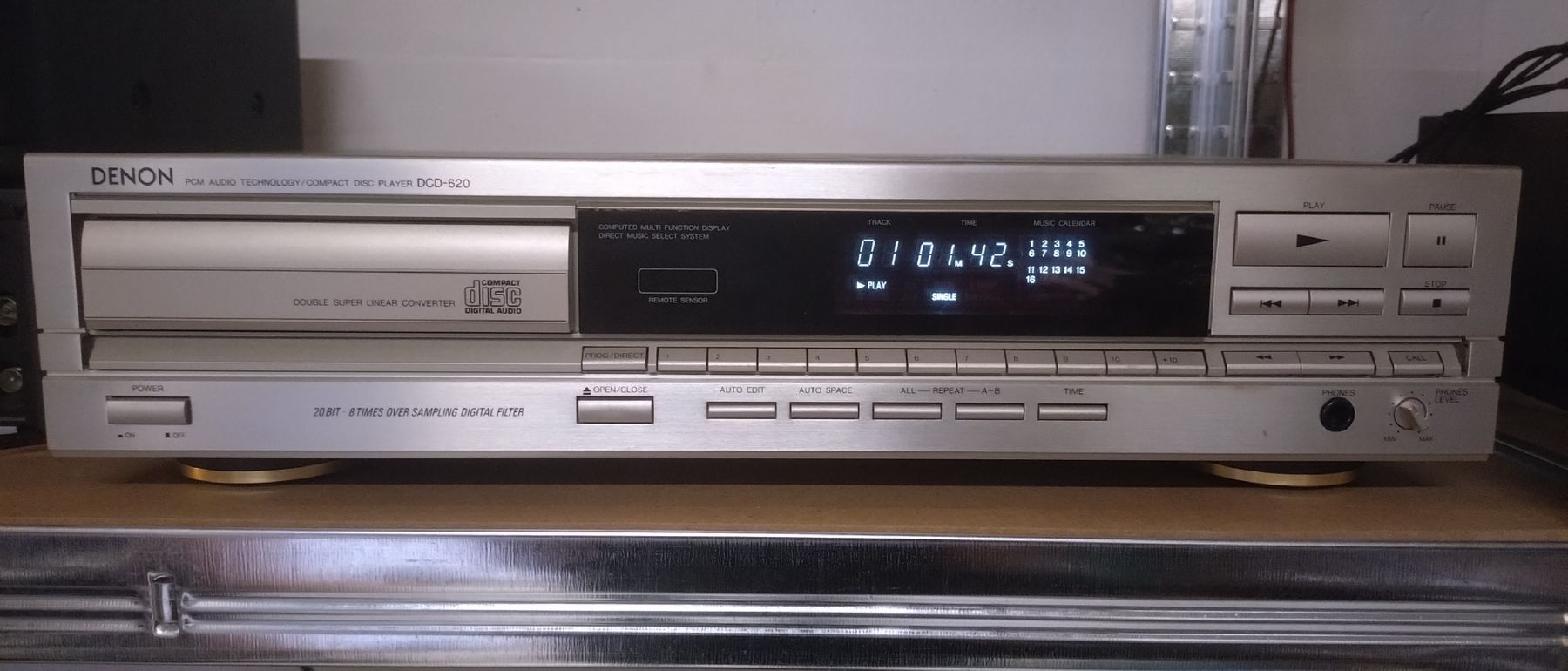 Denon Lettore multimediale & Streamer: Lecteur CD DENON DCD-620 Made in Germany – Usato da Farvagny-le-Grand venduto da LaCaverne