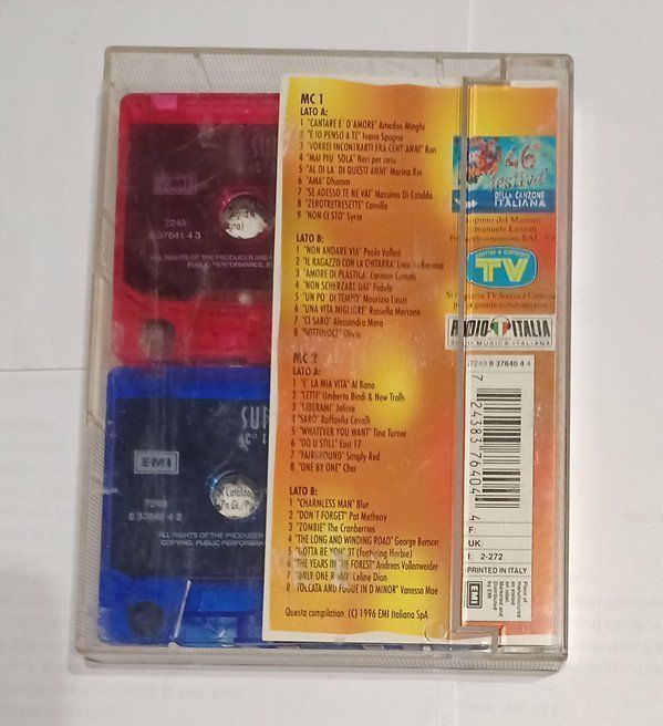 Musicassette: Supersanremo 96 (2xCass, Comp) – Usato da Genestrerio venduto da TheMad 1