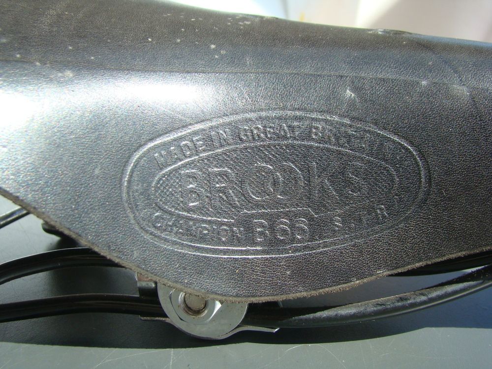 Brooks Pezzi di ricambio: Herren Brooks Sattel Champion B66 Leder schwarz neuwertig – Nuovo e nell'imballaggio originale da Walzenhausen venduto da Vanquish711 2