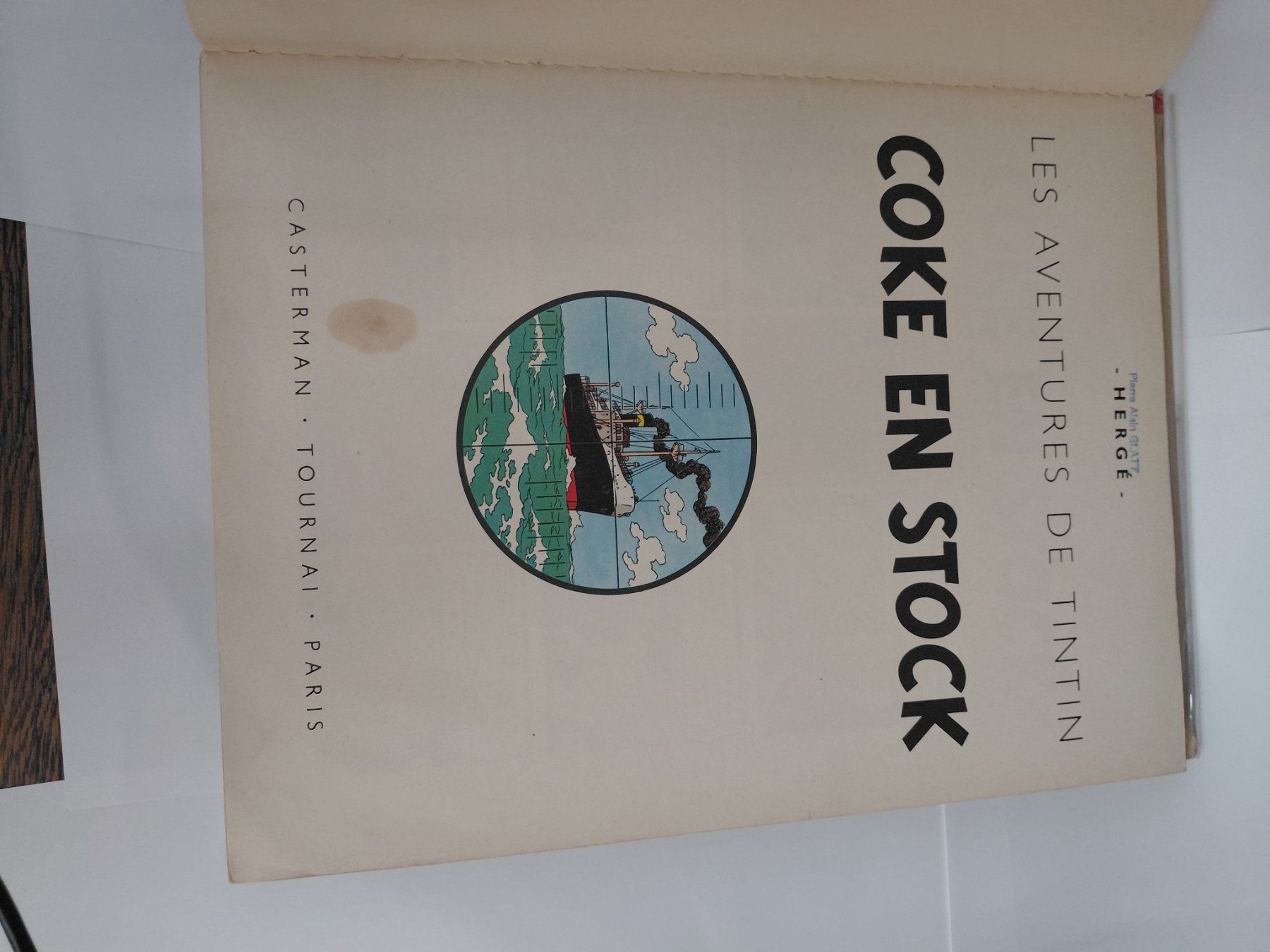 Comics: Tintin Coke en stock – Gebraucht aus Puidoux von tasbiencompris 1