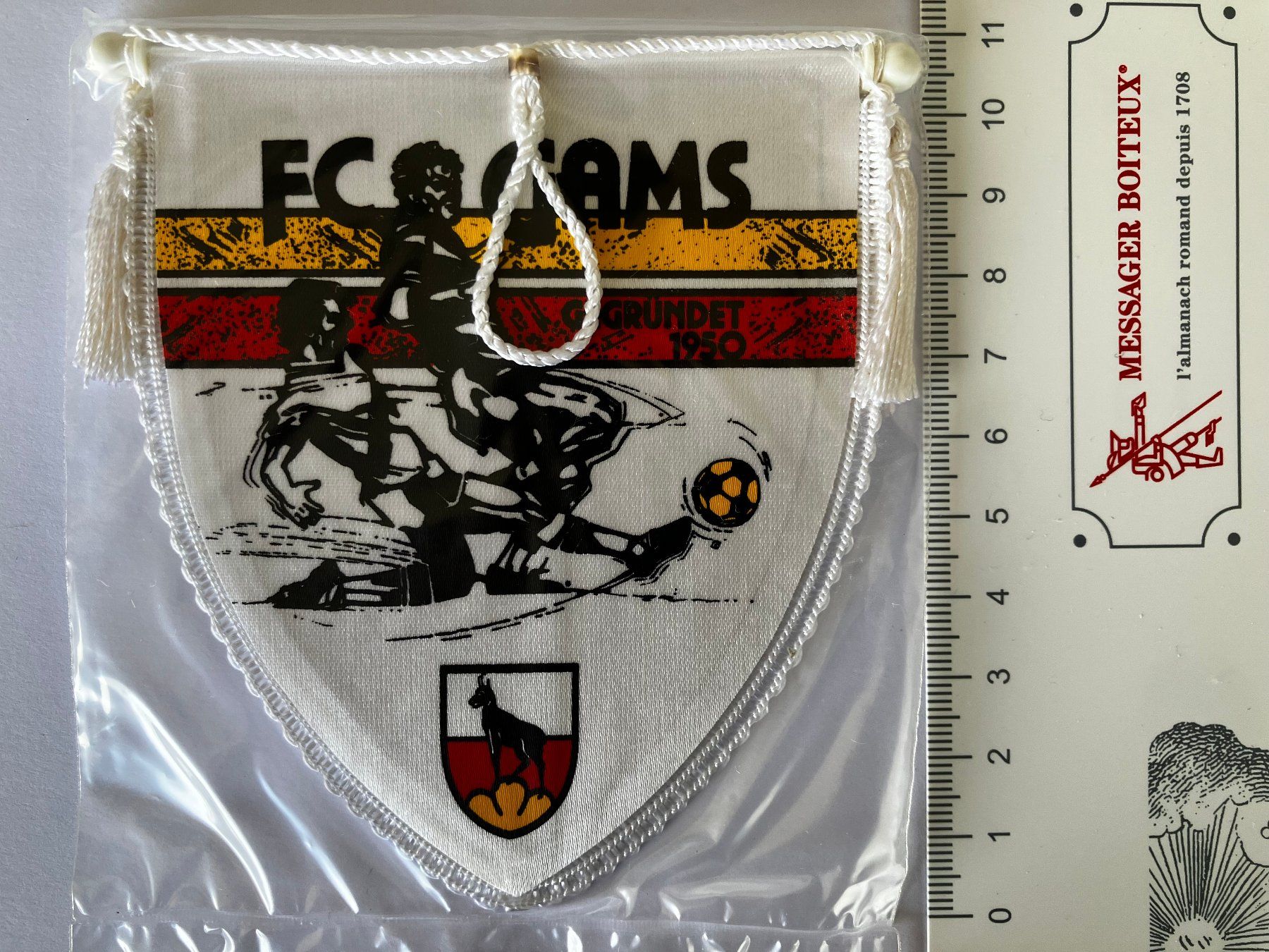VINTAGE FANION PENNANT WIMPEL 70s )) AJAX AMSTERDAM / HOLLAND EUR 9,00 - FR