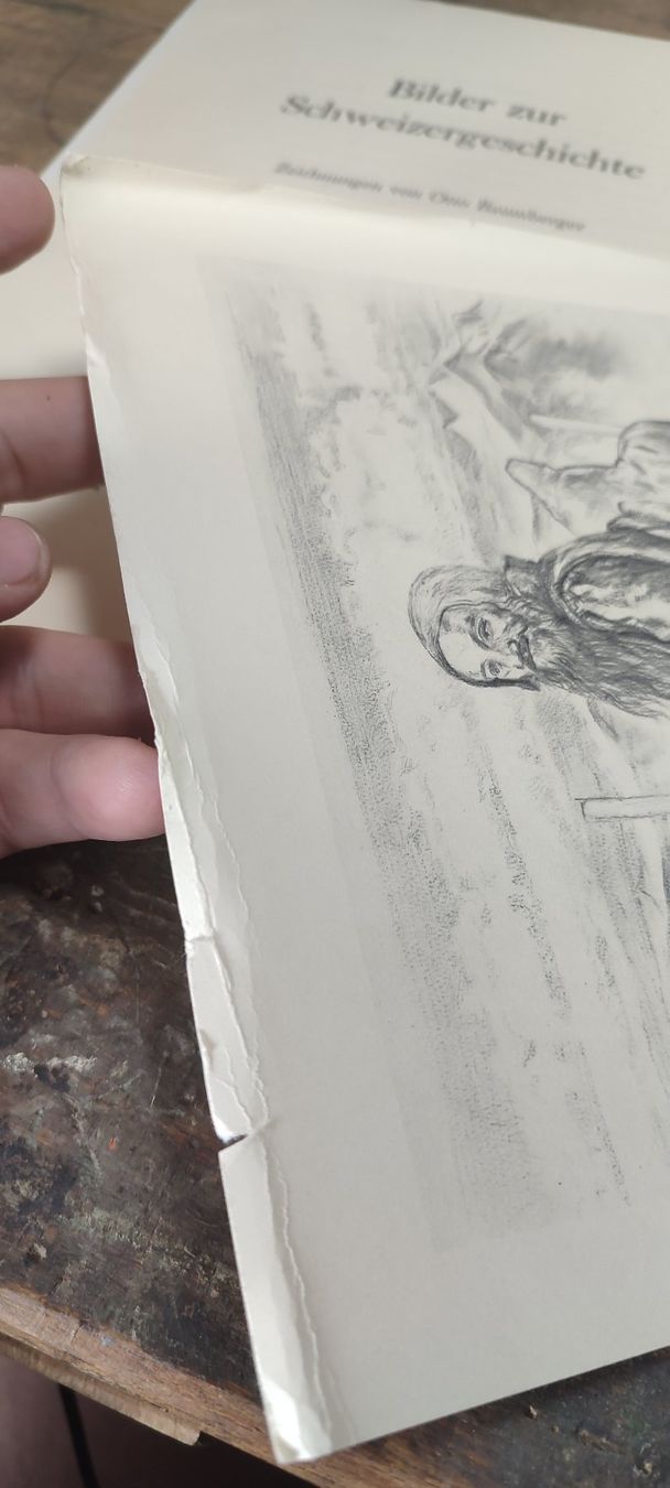 Libri: Wunderschönes Buch Bilder der Schweizer Geschichte 1938 – Usato da Gelterkinden venduto da MYSTOREFORYOU4460 9
