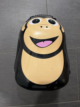 Kinder Trolley Rucksack Cuties Affe Top Zustand!