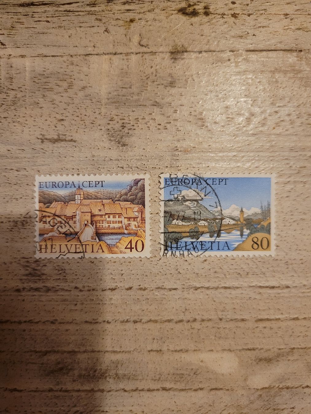 Alle Briefmarken: Europa 1977 – Gebraucht aus Inwil von Flower2325