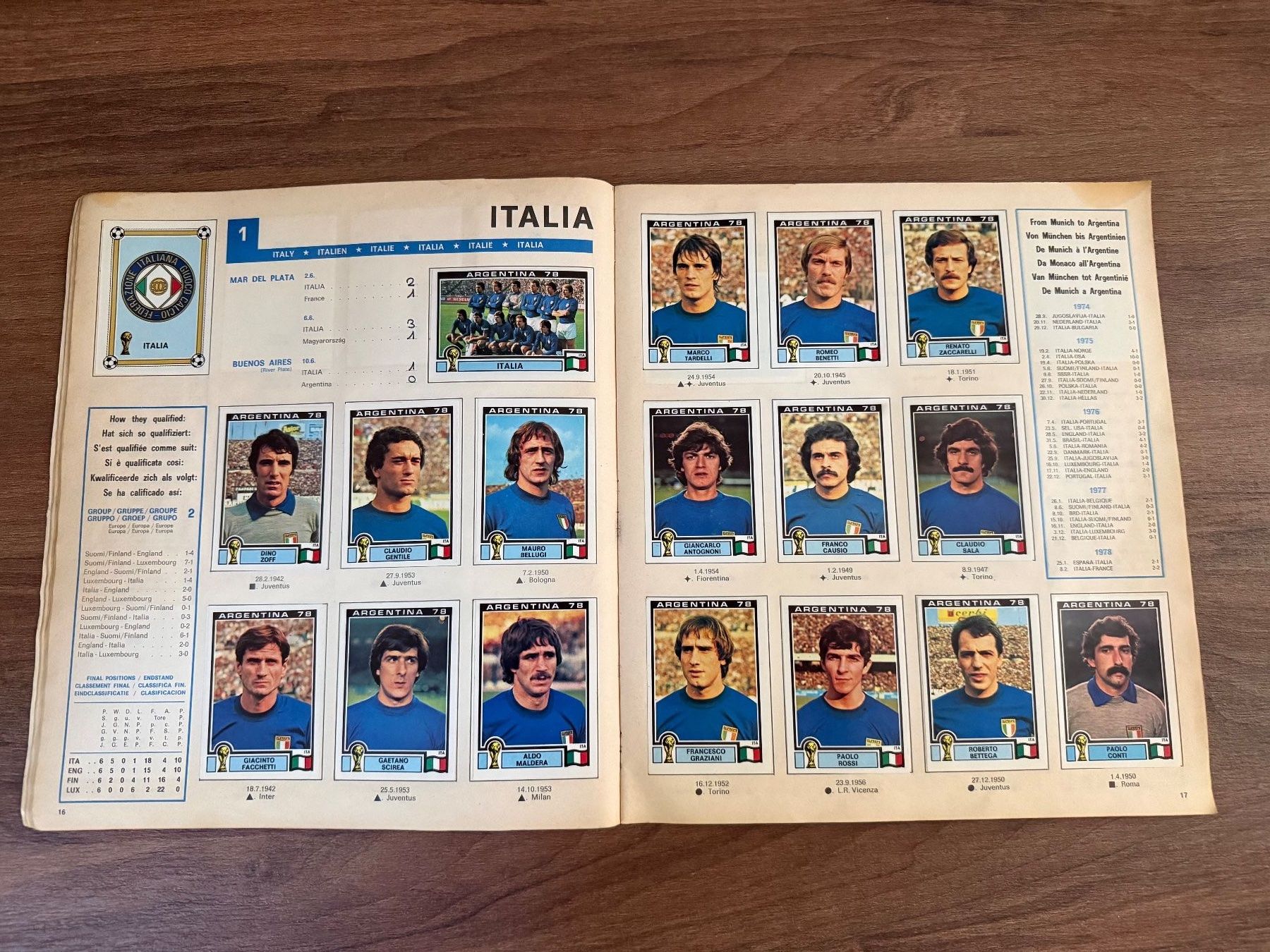 Panini Album: Album Panini WM 1978 - Komplett – Usato da Chiggiogna venduto da TheLegend88 3