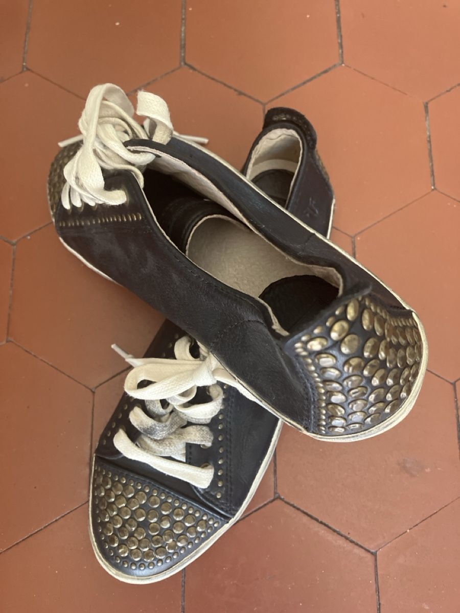 Damenschuhe: Frye Lederschuh mit Nieten Gr 37 – Gebraucht aus Zürich von Dsire 5