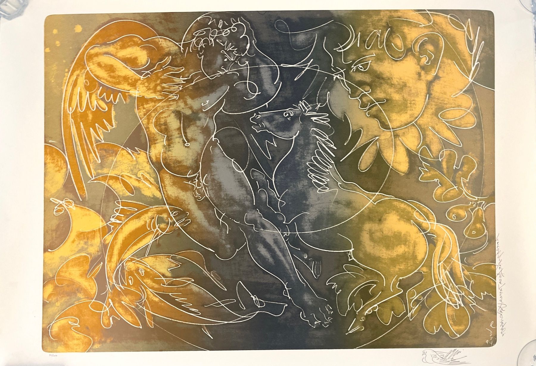 Grafica & Litografie: Hans Erni Lithographie – Usato da Eschenz venduto da Phylon