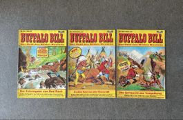 Buffalo Bill Comic-Sammlung, 3 Stk, Western-Spas