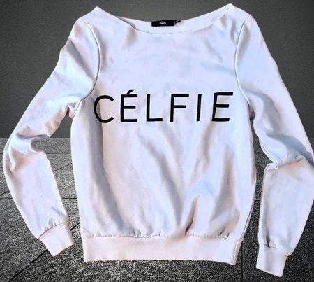 🩷 Lässiger 'CÉLFIE' Pullover in Rosa 🩷💫