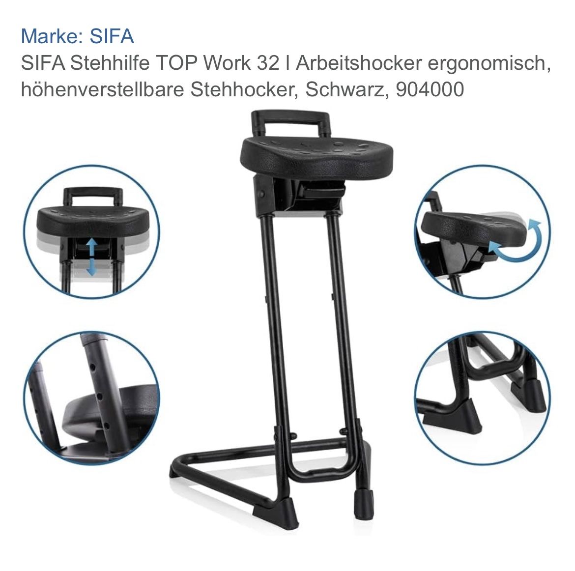 Sgabelli: Stehhilfe der Marke SIFA, neuwertig & bequem! – Usato da Münchwilen TG venduto da mirwaibel